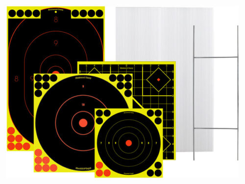 Birchwood Casey 38102 Sharpshooter Target & Stand Kit Silhouette/