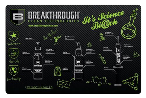 Breakthrough Clean BTRGMP Pistol  Cleaning Mat Neoprene/Polyester