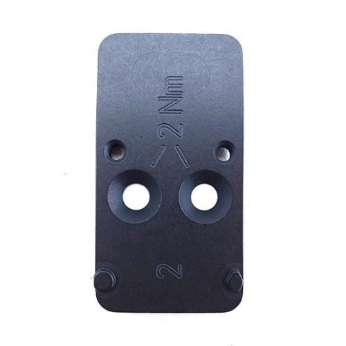 HK 50254262 Optic Plate #2 Black Steel, Fits HK VP9 OR RMR/Holosu