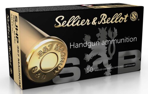 Sellier & Bellot SB357C Handgun  357 Mag 158 gr Semi Jacketed Hol