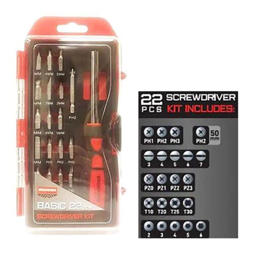 Birchwood Casey BSDS Basic Screwdriver Kit  22 Pieces Includes Sl