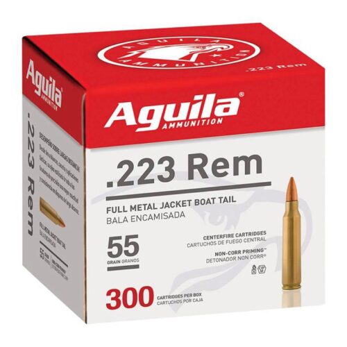 Aguila 1E223108 Target & Range Rifle 223 Rem 55 gr Full Metal Jac