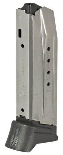 Ruger 90617 American Pistol Compact 10rd 9mm Luger Nickel Steel