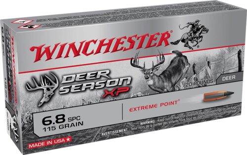 Winchester Ammo X68SPCDS Deer Season XP 6.8mm Rem SPC 115 gr Extr