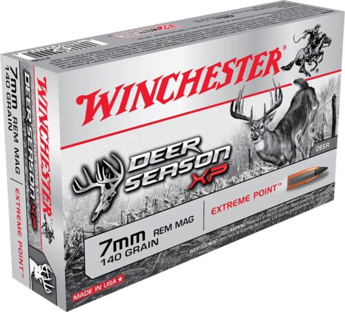 Winchester Ammo X7DS Deer Season XP  7mm Rem Mag 140 gr Extreme P