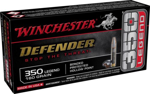 Winchester Ammo S350PDB Defender  350 Legend 160 gr Bonded Protec