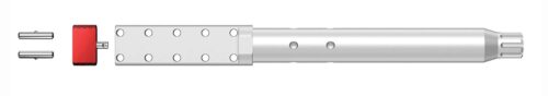Real Avid AVAR10LLVB Lug-Lok Upper Vise Block Natural 7075-T6 Alu