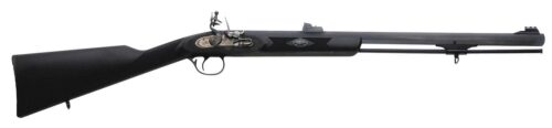 Traditions R3200850 Deerhunter  50 Cal 24 Flintlock Blued Black S