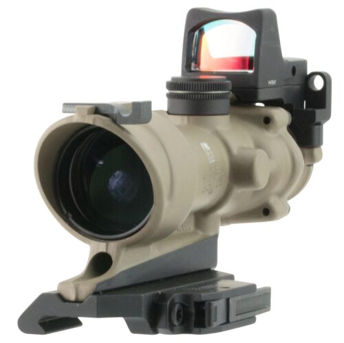 Trijicon 100555 ACOG ECOS Combo Flat Dark Earth 4x32mm Illuminate