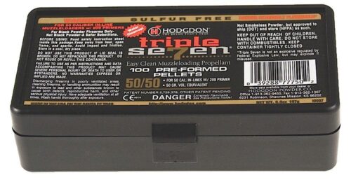 Hodgdon T75030 Triple Seven Pellets 50 Cal 30 Grain 100 Box/12 Ca