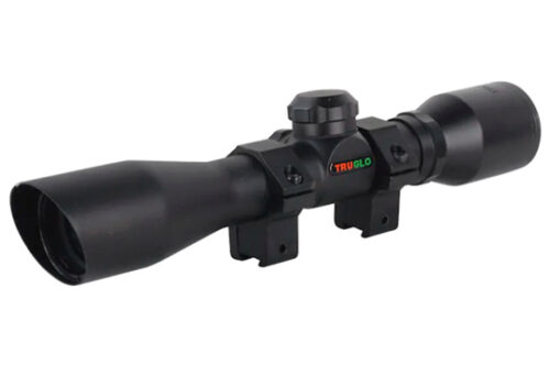TruGlo TG-8504BR Compact  Matte Black 4x32mm 1 Tube Duplex Reticl