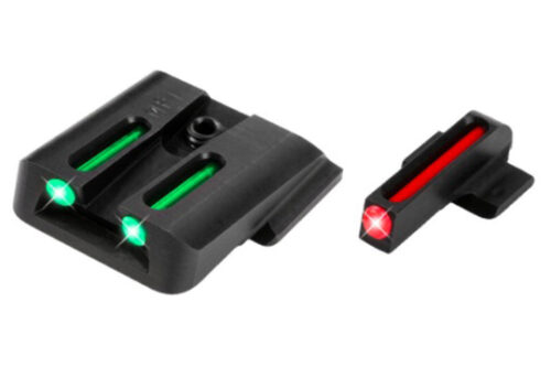 TruGlo TG131MP Fiber-Optic  Black | Red Fiber Optic Front Sight G