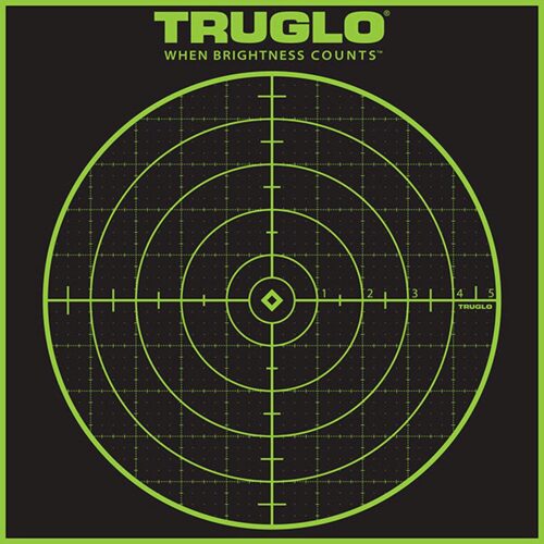 TruGlo TG10A12 Tru-See Grid Black/Green Self-Adhesive Heavy Paper