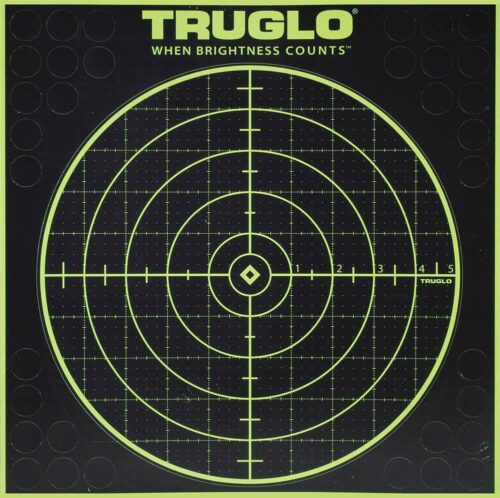 TruGlo TG10A6 Tru-See Splatter Target Black/Green Self-Adhesive H