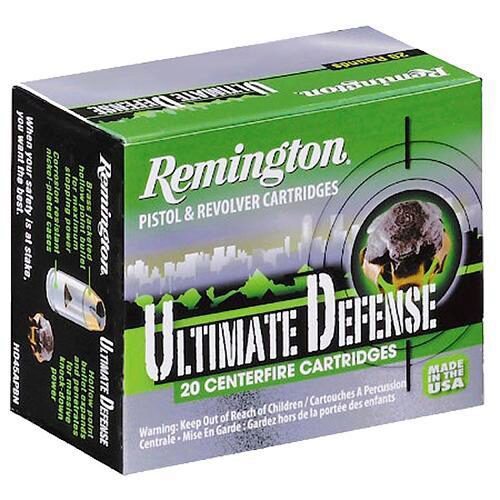 Remington Ammunition 28942 Ultimate Defense Full Size Handgun 45