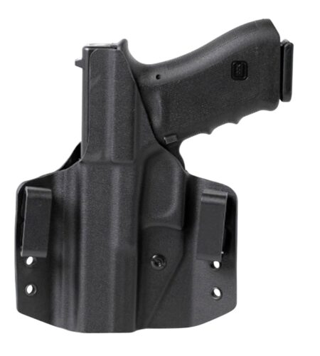 Uncle Mike's 54CCW71BGR CCW Holster OWB Black Boltaron Belt Slide