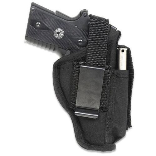 Uncle Mike's 21106 GunMate Hip Holster Size 06 Black Tri-Laminate
