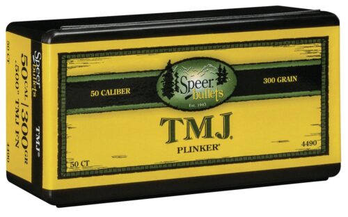 Speer 4490 TMJ  50 Cal .500 300 gr Total Metal Jacket 50 Per Box/