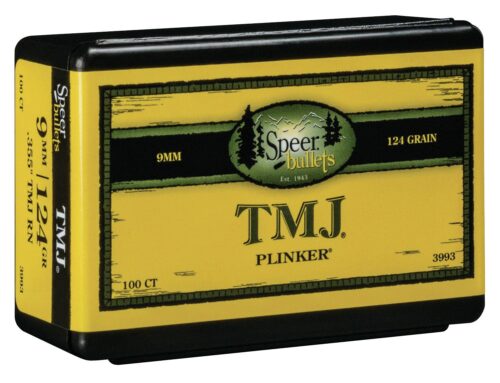Speer 3993 TMJ  9mm .355 124 gr Total Metal Jacket 100 Per Box/ 5