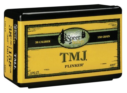 Speer 4207 TMJ  38 Cal .357 158 gr Total Metal Jacket 100 Per Box