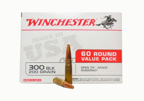 Winchester Ammo USA300BXVP USA  300 Blackout 200 gr Open Tip Rang