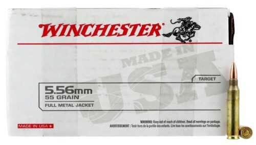 Winchester Ammo WM193150 USA  5.56x45mm NATO 55 gr Full Metal Jac