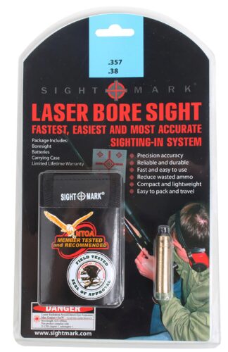 Sightmark SM39018 Boresight  Red Laser for 38 Special/357 Mag Bra