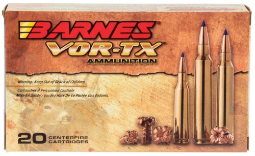 Barnes Bullets 21539 VOR-TX Rifle 300 RUM 180 gr Tipped TSX Boat