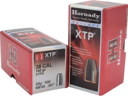 Hornady 35740 XTP  38 Cal .357 140 gr Hollow Point 100 Per Box/ 2