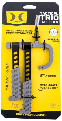 Hawk HWKHA3012 Tactical Trio Tree Hook Black