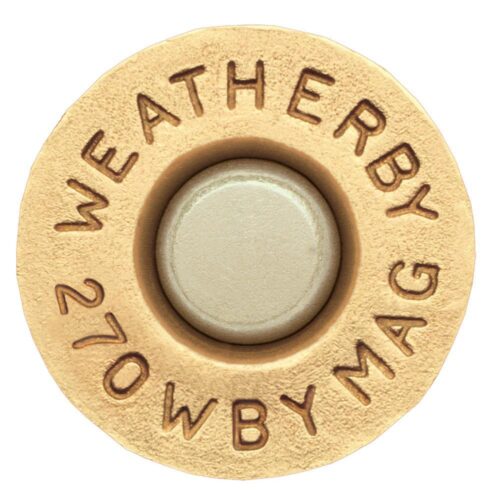 Weatherby BRASS270 Unprimed Cases  270 Wthby Mag Rifle Brass/ 20