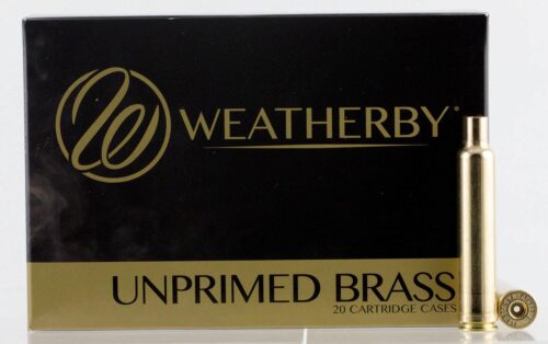 Weatherby BRASS653 Unprimed Cases  6.5-300 Wthby Mag Rifle Brass/