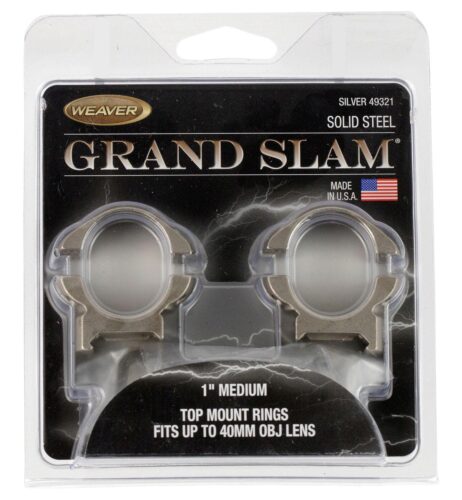 Weaver Mounts 49322 Grand Slam  Silver 1 High