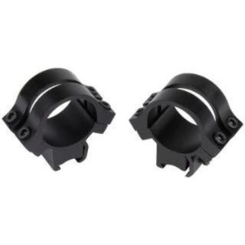 Weaver Mounts 49052 Quad Lock Detachable Rings  Black 1 High