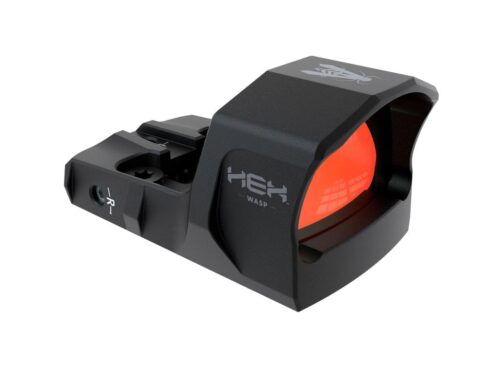 HEX Optics GE5077MICRET Hex Wasp  Black Anodized 3.5 MOA Red Dot