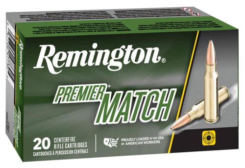 Remington Ammunition 27682 Premier Match 223 Rem 52 gr Boat Tail
