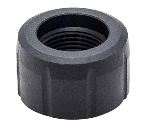 SilencerCo AC1360 Thread Protector  9mm Luger Black Steel 1/2-28