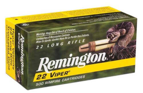 Remington Ammunition 21080 Viper Rimfire 22 LR 36 gr Truncated Co