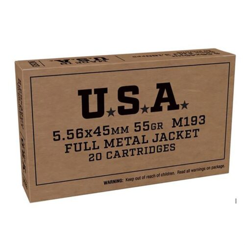 Winchester Ammo SGM193KW USA  5.56x45mm NATO 55 gr Full Metal Jac