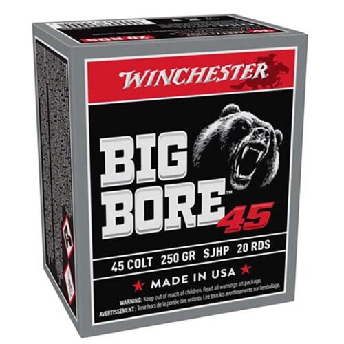 Winchester Ammo X45CBB Big Bore  45 Colt 250 gr Semi Jacketed Hol
