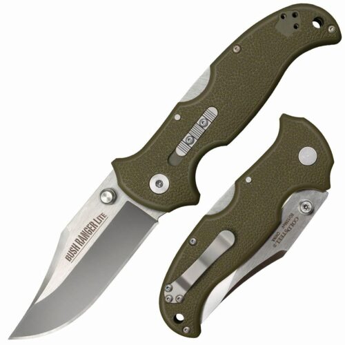 Cold Steel CS21A Bush Ranger Lite 3.50 Folding Clip Point Plain 8