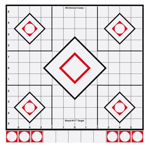 Birchwood Casey 34219 Shoot-N-C Reactive Target Self-Adhesive Adh