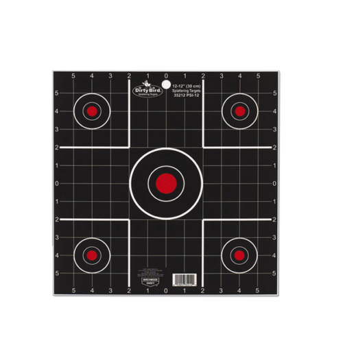 Birchwood Casey 35270 Dirty Bird  Bullseye Tagboard Target 12 100