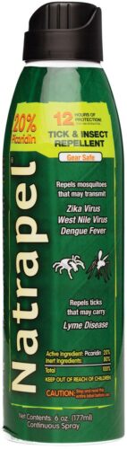 Natrapel 00066878 Picaridin Insect Repellent 6 oz Aerosol Repels