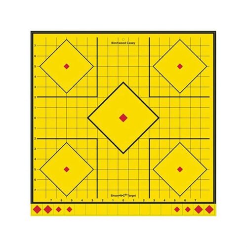 Birchwood Casey LRSIT-5PK Long Range  Yellow Self-Adhesive Paper