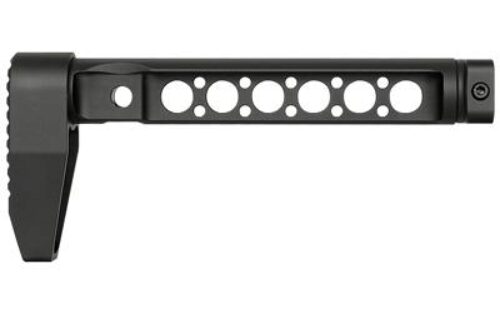 Midwest Industries MISTAPLWS Stock Tube  Aluminum Black Anodized