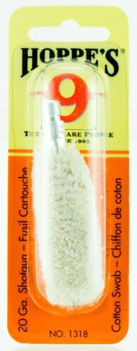 Hoppe's 1318 Cleaning Swab 20 Gauge 10 Pack