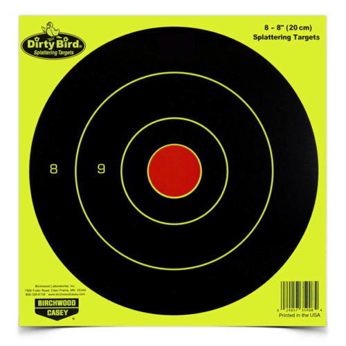 Birchwood Casey 35950 Dirty Bird  Bullseye Paper Hanging Pistol/R