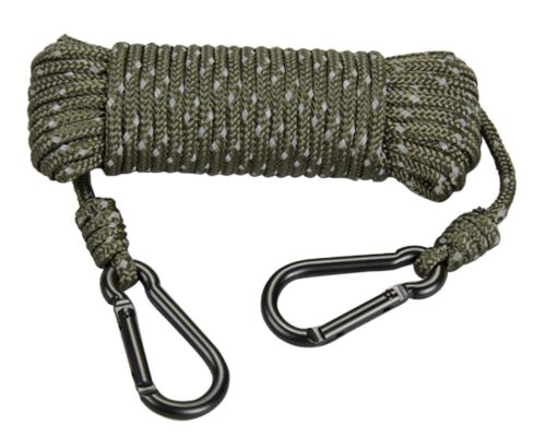 Hunters Specialties 00775 Reflective Rope  Olive Drab 30' Long