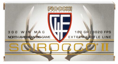 Fiocchi 300WMSCA Hyperformance  300 Win Mag 180 gr Swift Scirocco